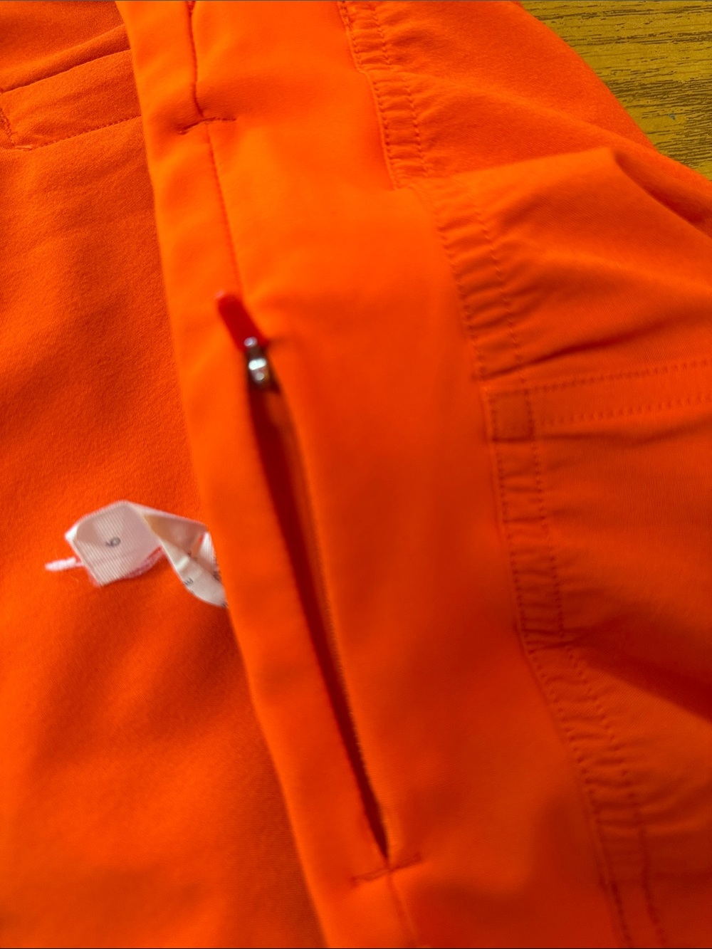 lululemon athletica Men's Bright Orange Jogger Sweatpants - Picture 3 of 7